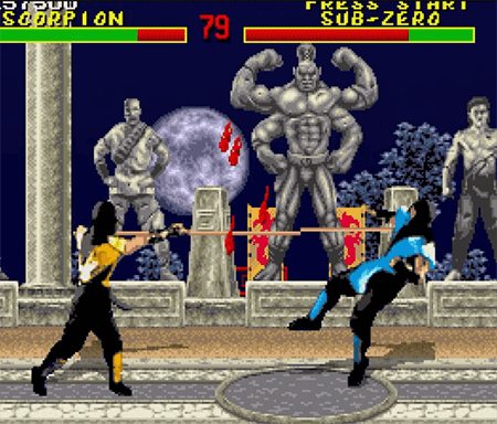 Mortal Kombat 1 Arcade Edition Sega Megadrive/Genesis