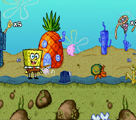 SpongeBob SquarePants - SuperSponge PS1