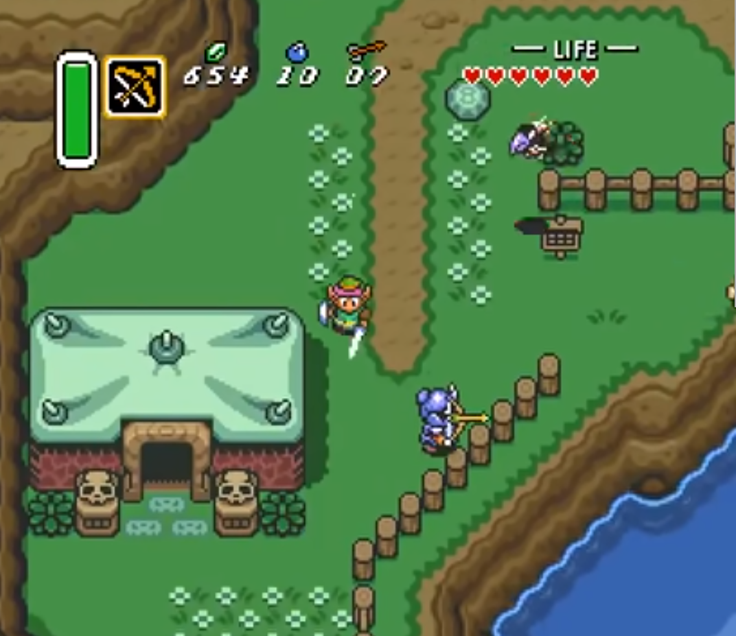 The Legend of Zelda: A Link to the Past 1991 SNES