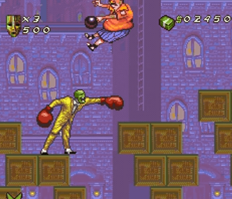 The Mask 1995 SNES
