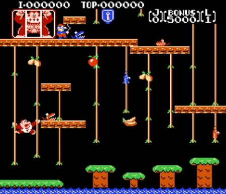 Donkey Kong Jr 1982 NES