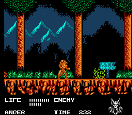 Werewolf - The Last Warrior  NES