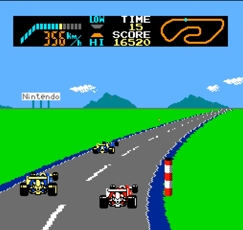 F1 Race 1984 NES