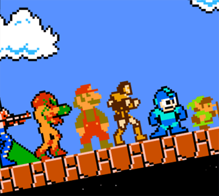 Super Mario Bros. Crossover flash