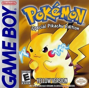 Pokémon Yellow 1998 Gameboy Color