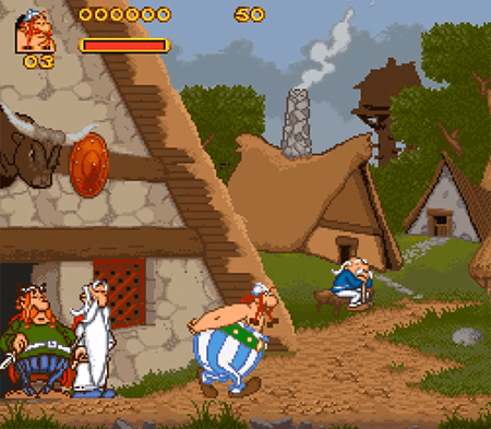 Asterix & Obelix 1995 SNES