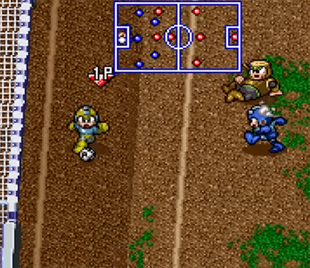 Mega Man Soccer 1994 SNES